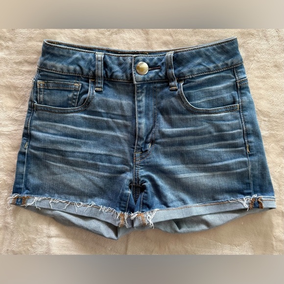 American Eagle Outfitters Pants - American Eagle Outfitters Blue Jean Shorts